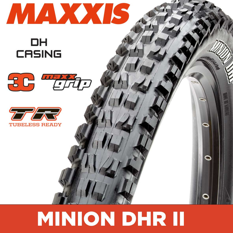 MAXXIS Minion DHF - 29 X 2.50 Folding 60TPIx2 DH 3C MaxxGrip TR