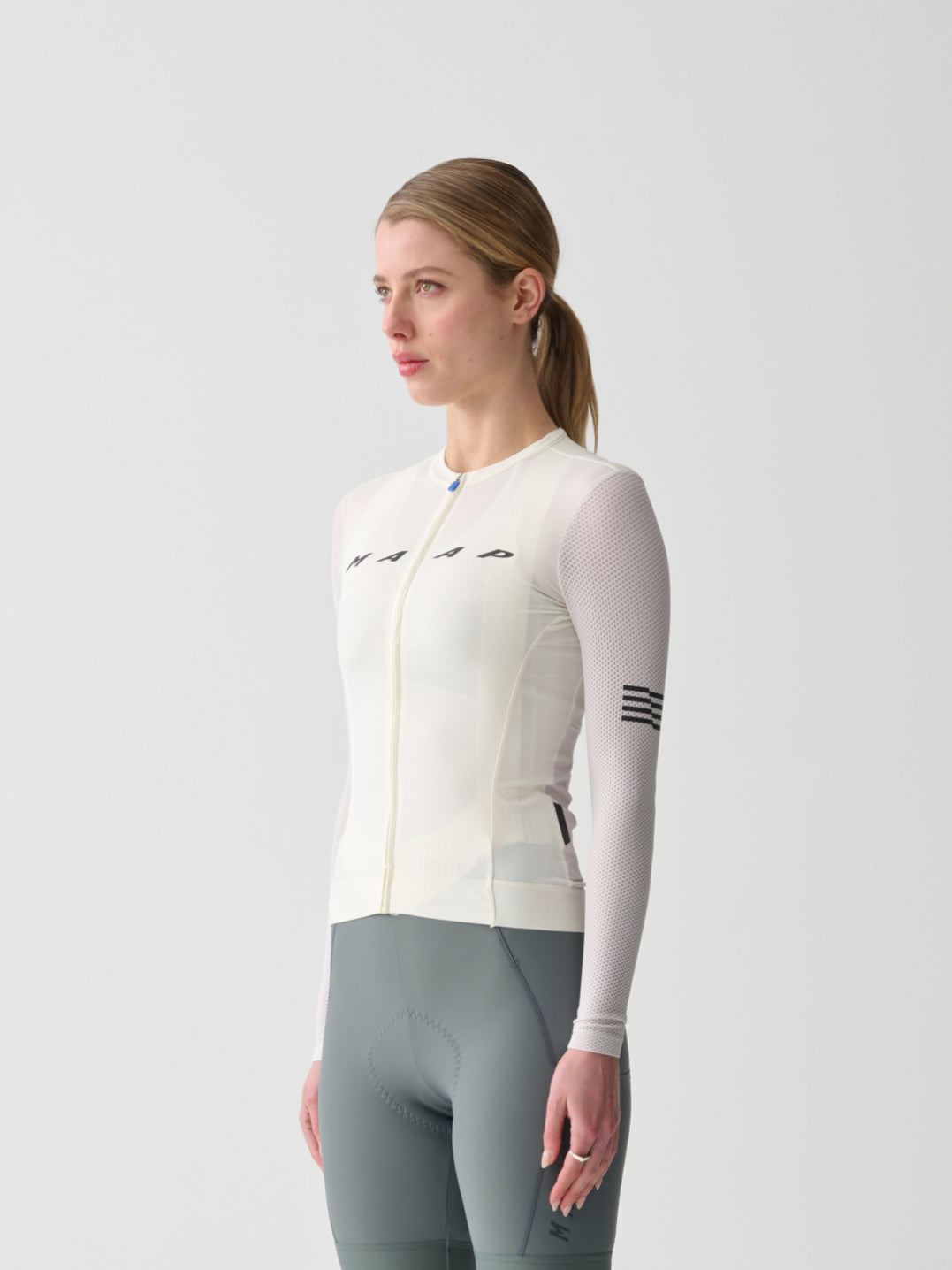 Maap Women's Evade Pro Base LS Jersey 2.0 - Chalk - M