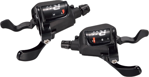 MICROSHIFT Xpress+ Shifter - Centos 11 SL-R761 - 2x11 - Gear Indicator - Pair (Shimano Road)
