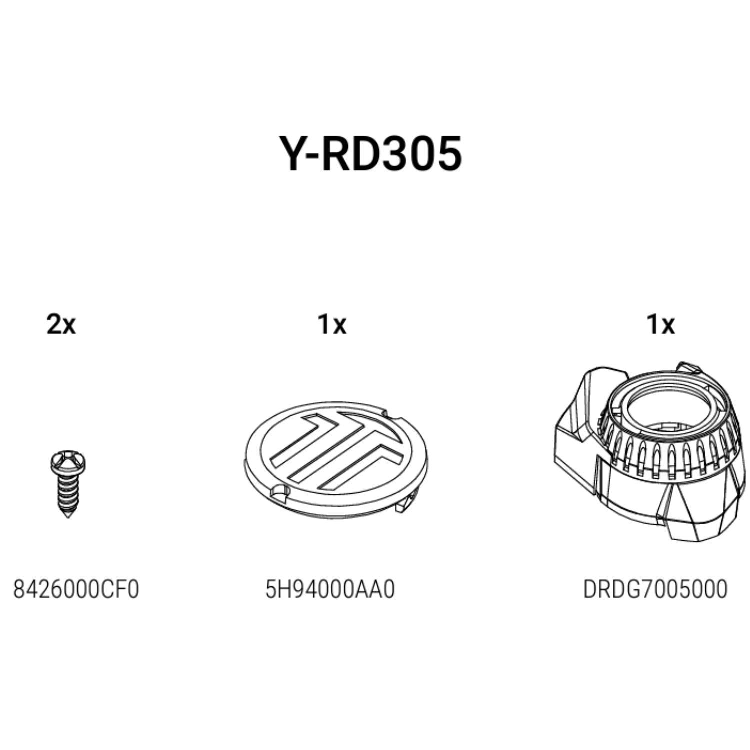 MICROSHIFT Sword Clutch Cover Kit Y-RD305, Sword Clutch Cover Kit