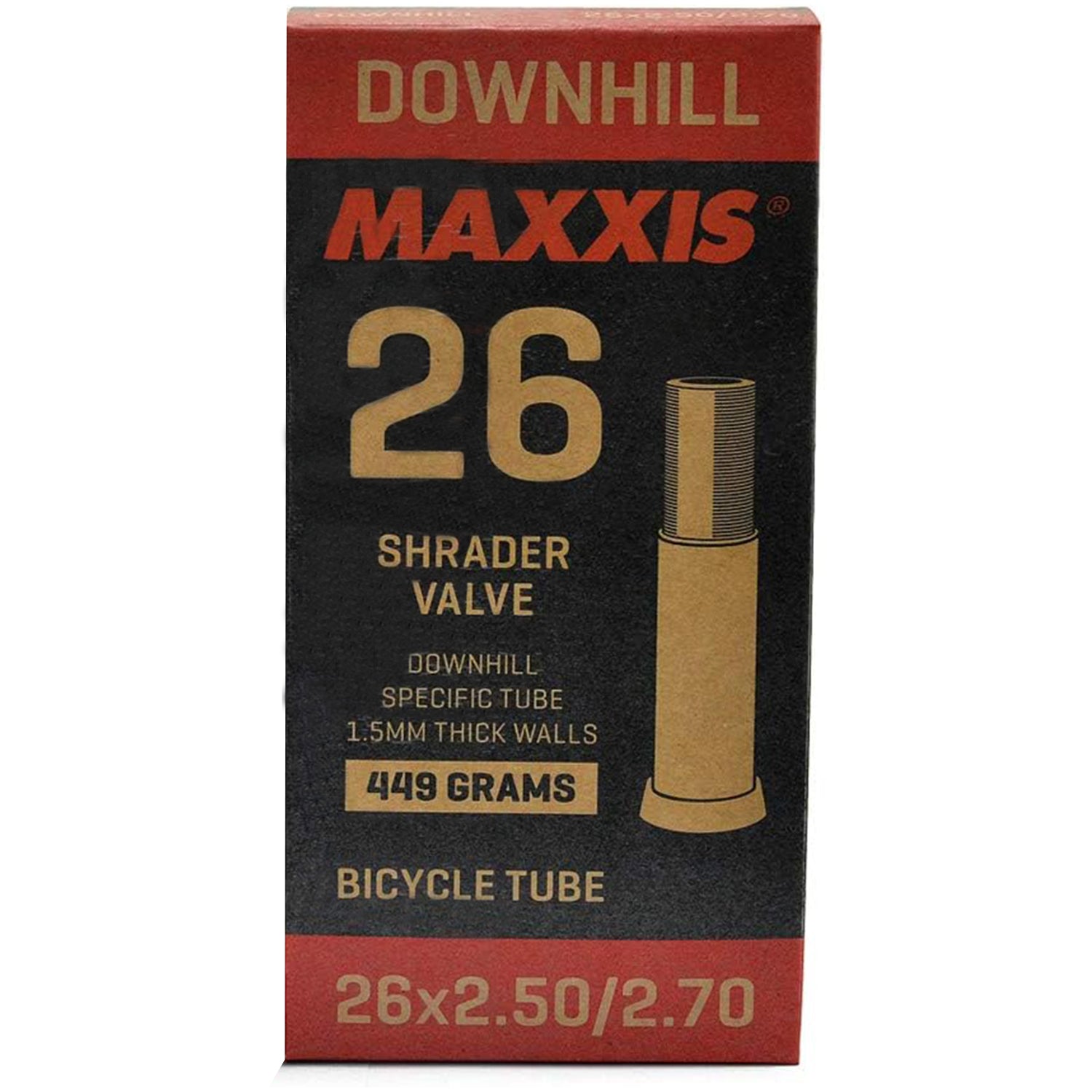 MAXXIS Tube - Downhill 1.5mm 26 x 2.5/2.70 - SV48