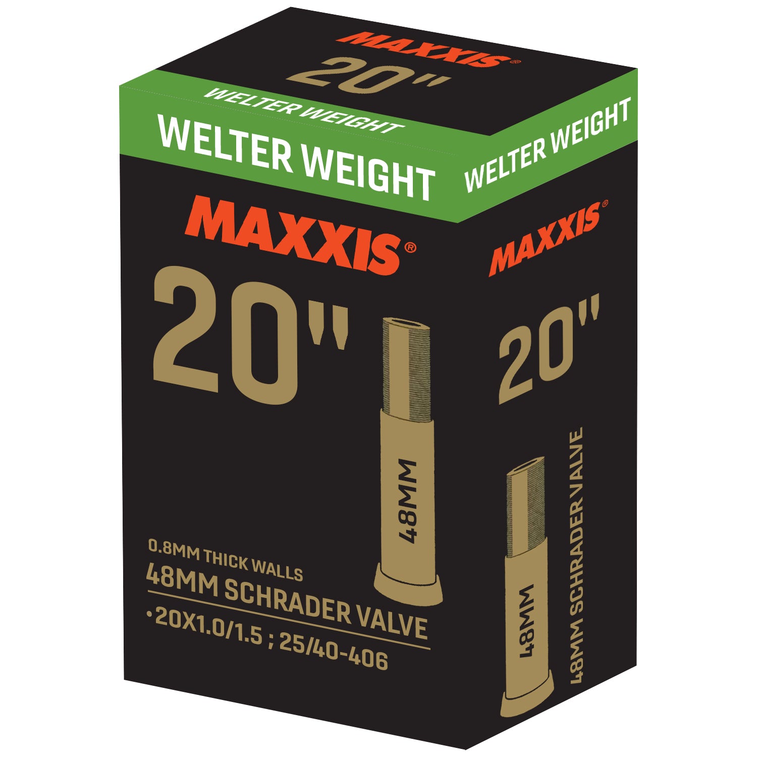 MAXXIS Tube - Welterweight 20 X 1.0/1.50 - SV48