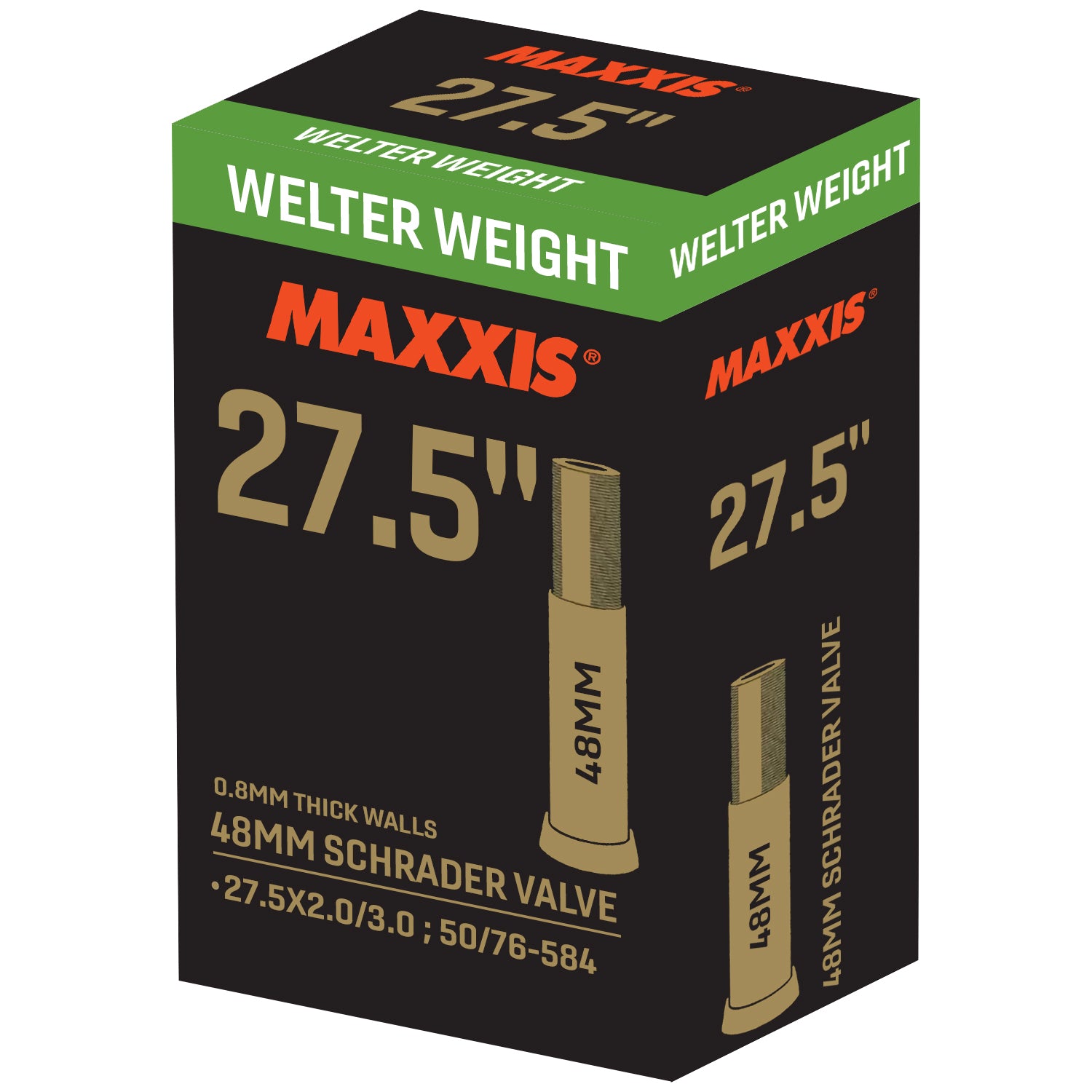 MAXXIS Tube - Welterweight 27.5 X 2.0/3.0 - SV48
