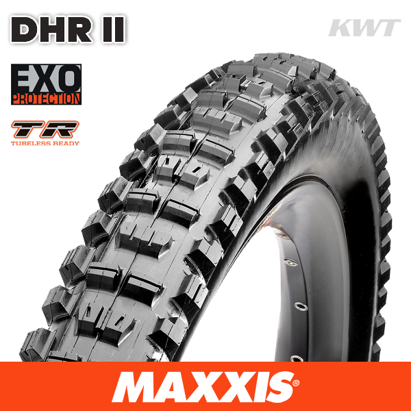 MAXXIS Minion DHR II - 27.5 X 2.40 WT Folding 60TPI EXO TR