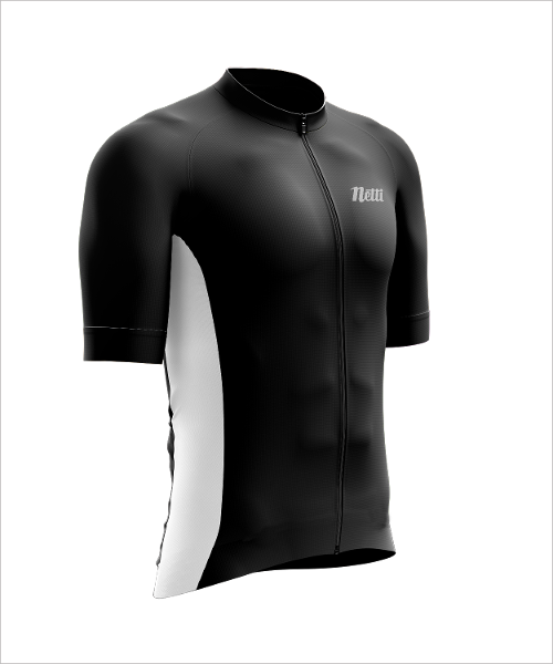 NETTI Jersey - Cruze - Men's - M - Black/White