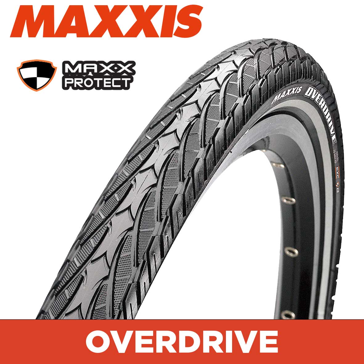 MAXXIS Overdrive - 700 X 32 Wirebead 60TPI MaxxProtect
