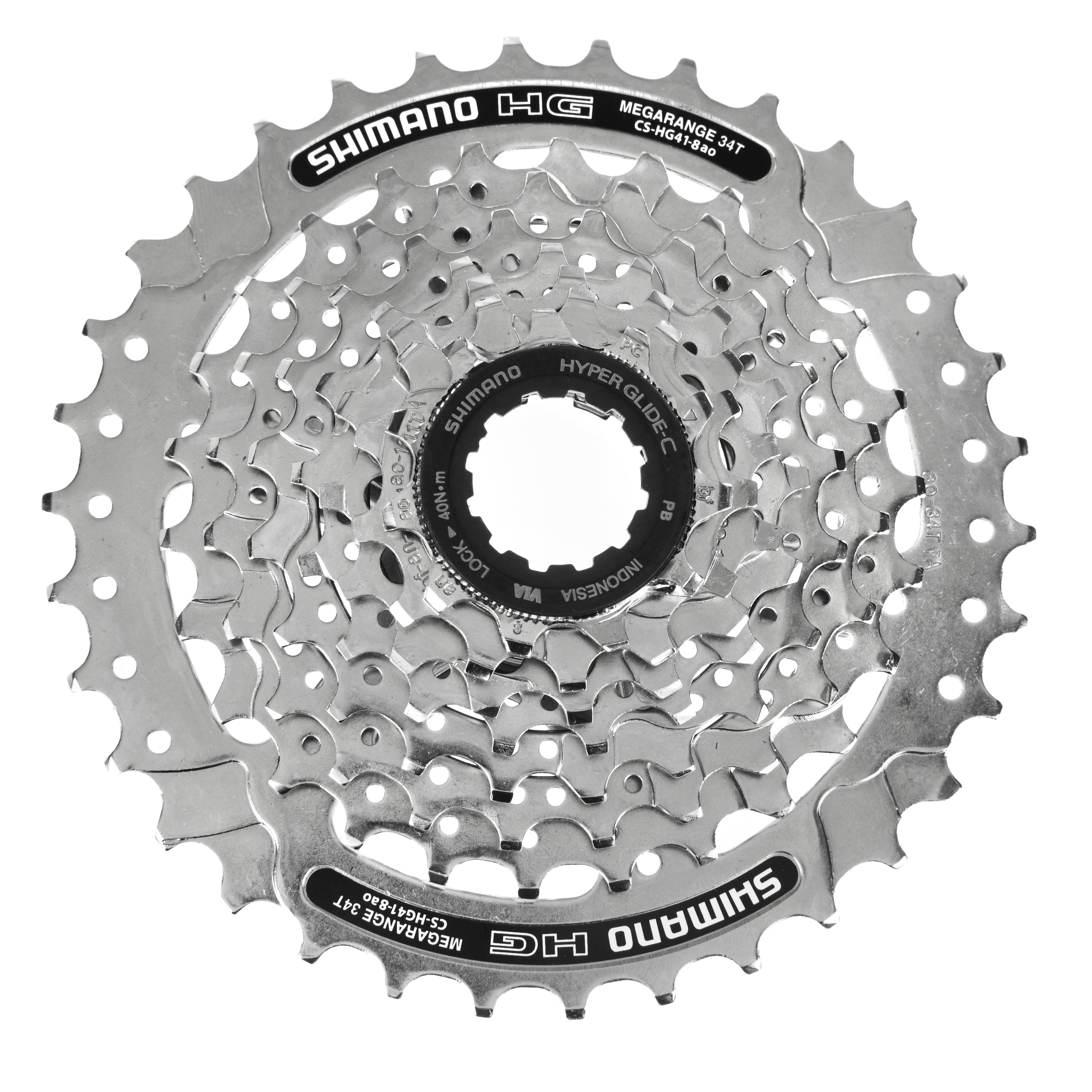 SHIMANO CS-HG41 CASSETTE 11-34 8-SPEED ACERA