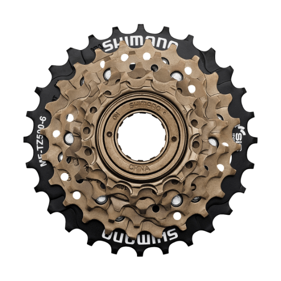 SHIMANO MF-TZ500 MULTI FREEWHEEL 6-SPEED 14-28