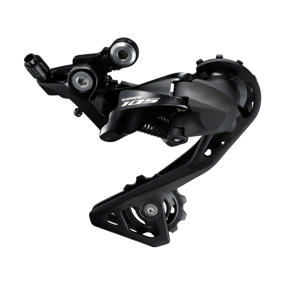 SHIMANO RD-R7000 REAR DERAILLEUR 105 11-SPD MEDIUM CAGE BLACK DOUBLE for 28-34T