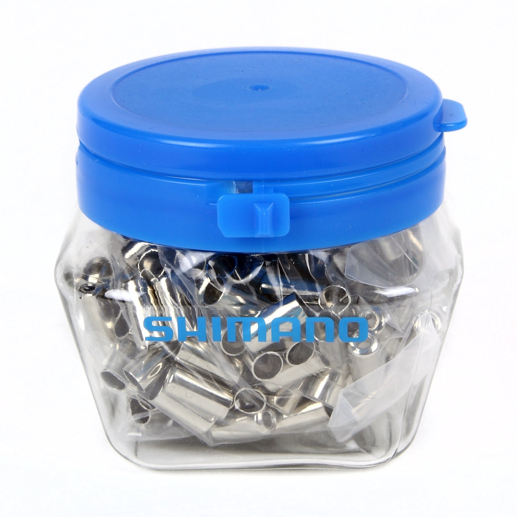 SHIMANO BRAKE CASING CAPS 6MM 200-PK CHROME