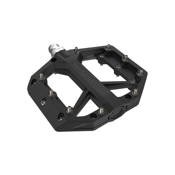 PD-GR400 FLAT PLATFORM PEDALS BLACK w/o REFLECTOR