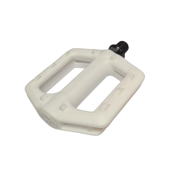 QBP Pedal Nylon Plastic 1/2 X 1/8 - White