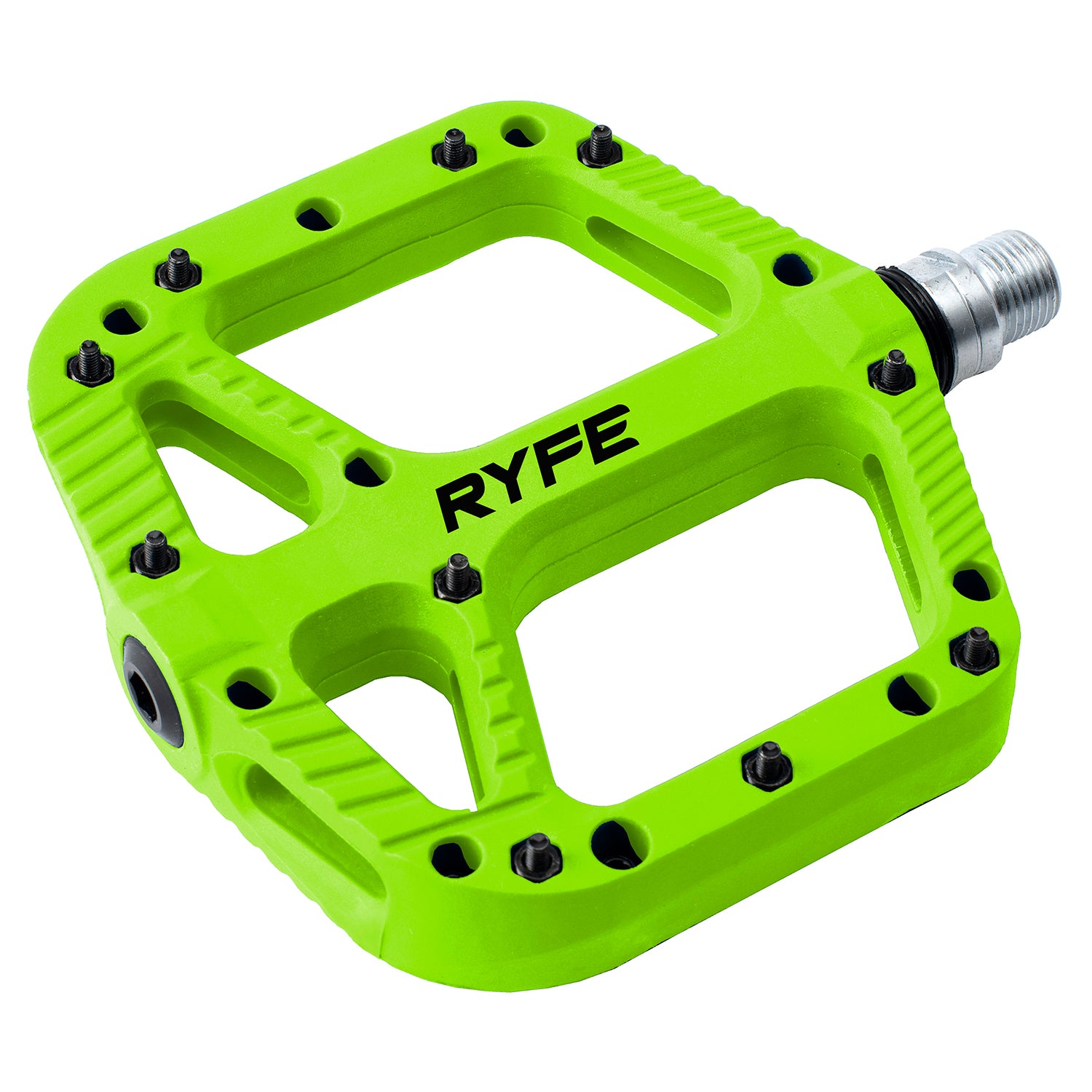 RYFE Pedals - SASQUATCH - S/Bearing - Nylon Comp Body - Atomic Green