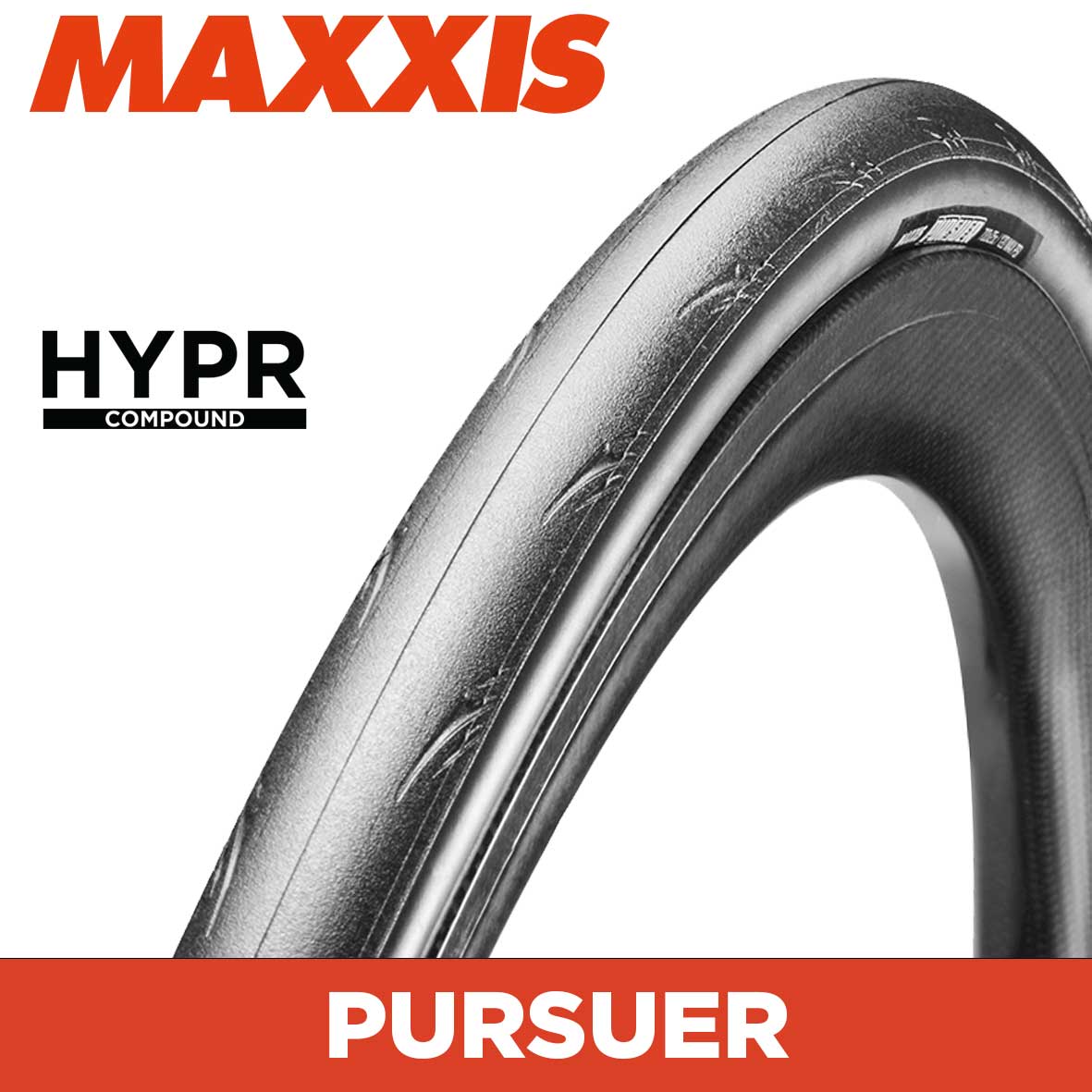 MAXXIS Pursuer - 700 X 25 Folding - 60TPI Black