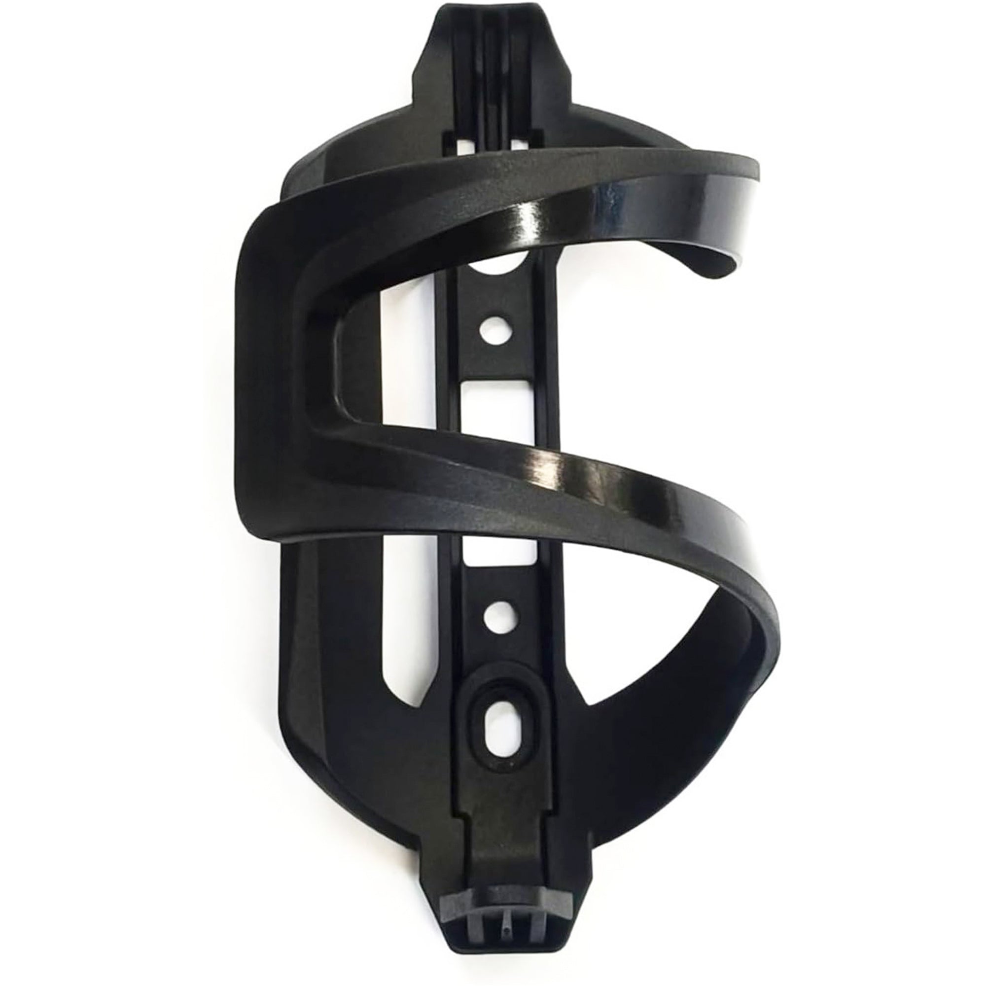 QBP Bottle Cage - Side Loading Reversible - Plastic Black