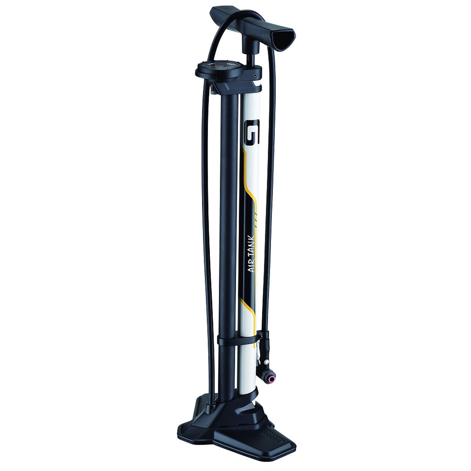 Giyo Air Tank Tubeless Floor Pump - 2 Chambers - GCT-PT pump head - Max pressure 260psi