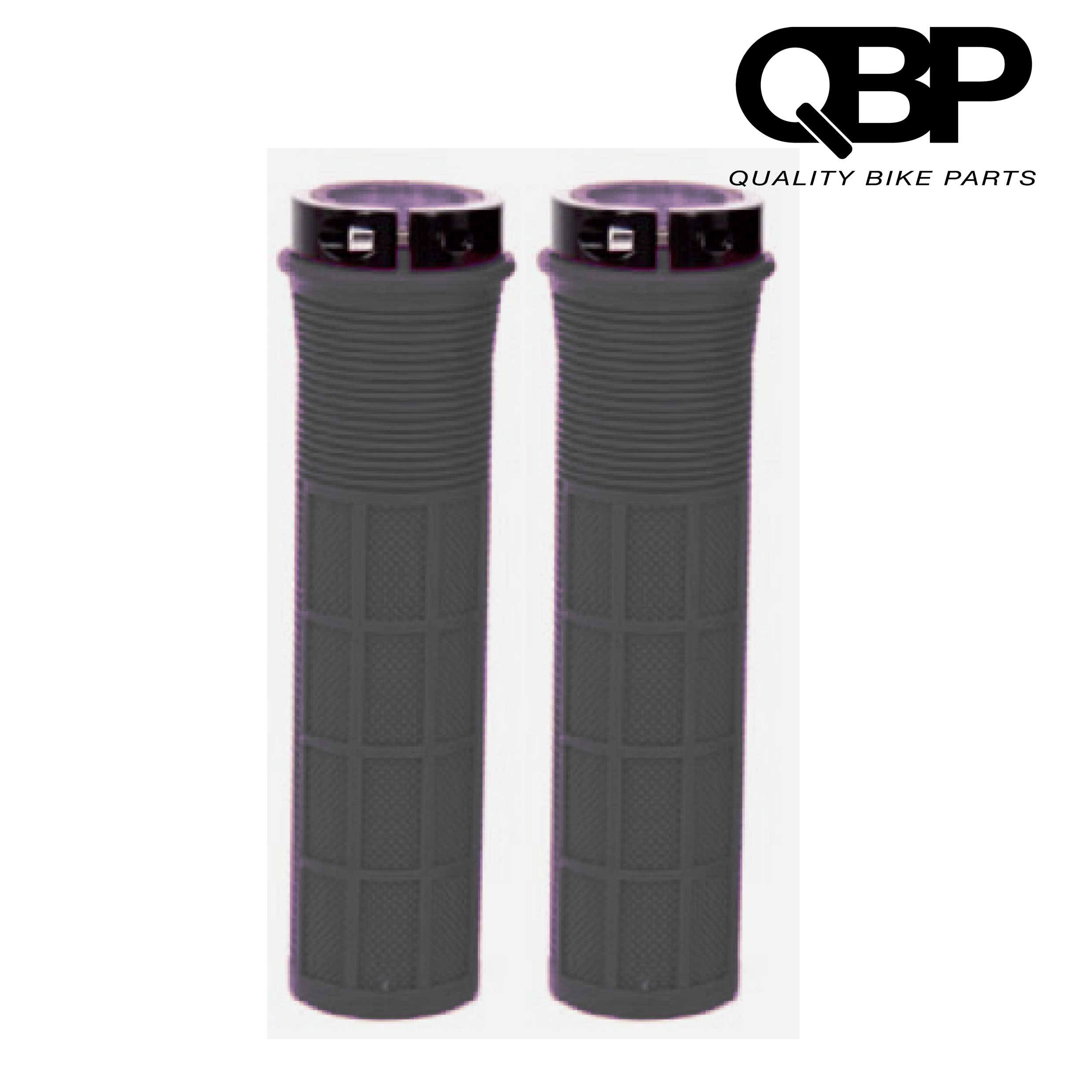 QBP Grip Mtb Lock On Single - 130mm - Black