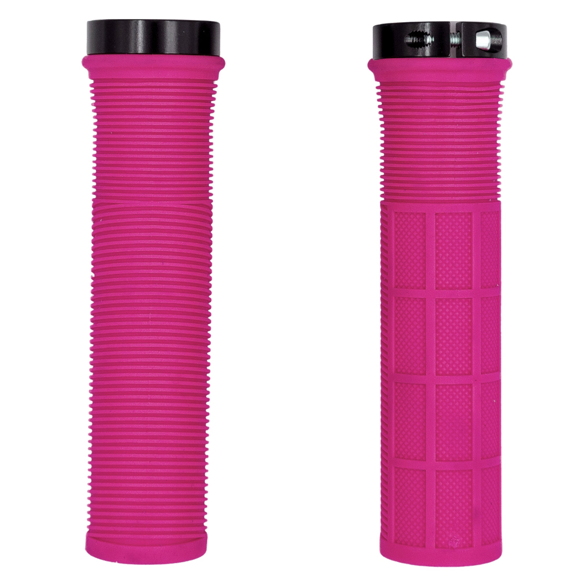 QBP Grip Mtb Lock On Single - 130mm - Pink