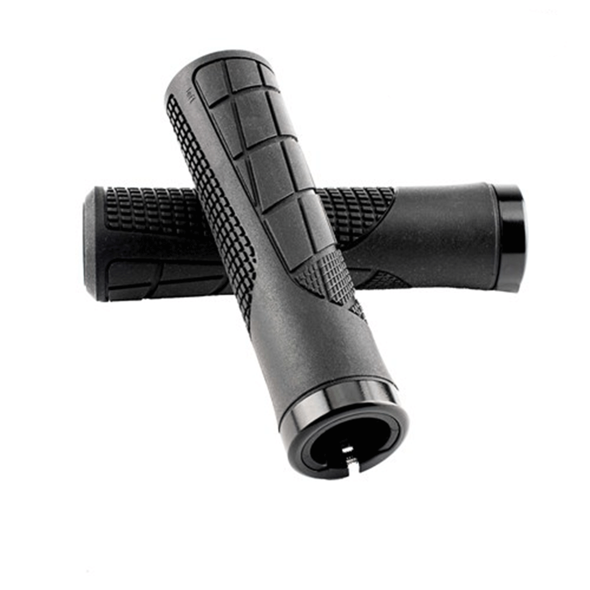 QBP MTB Lock On Grips - Black