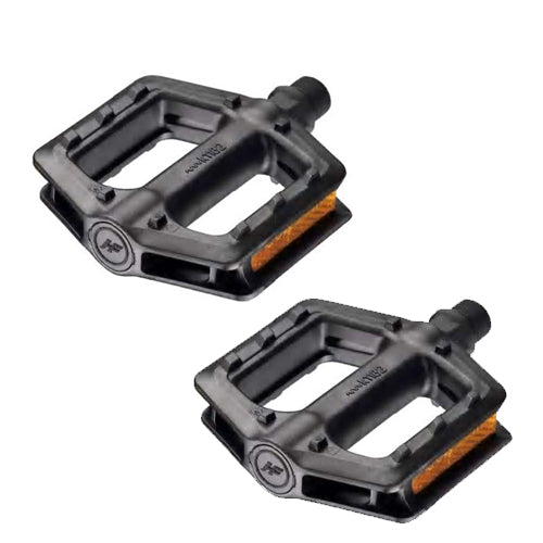 QBP Pedal Nylon Plastic 1/2 X 1/8 - Black