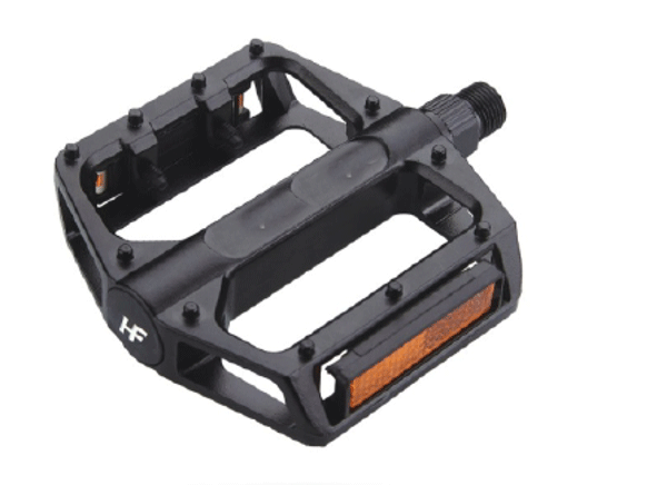 QBP Pedal - Alloy Mtb Platform - 9/16 - Black - Cn