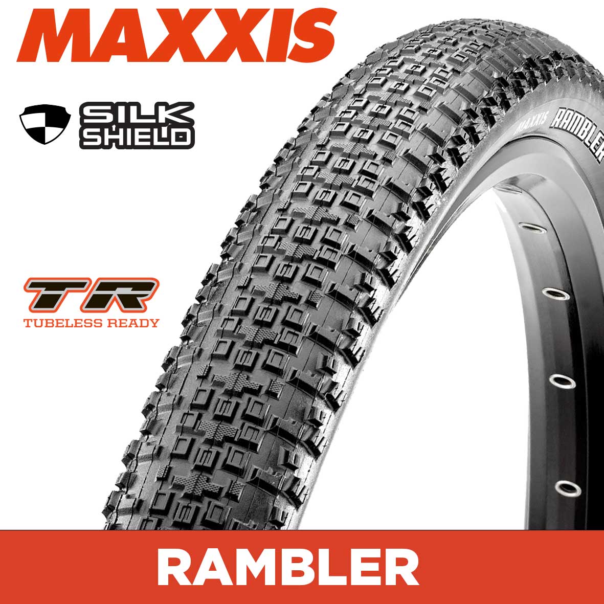 MAXXIS Rambler - 700 X 38 Folding 60TPI SilkShield TR