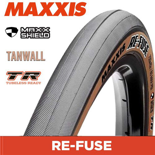 MAXXIS Refuse - 700 X 40 Folding 60TPI MaxxShield TR Tanwall