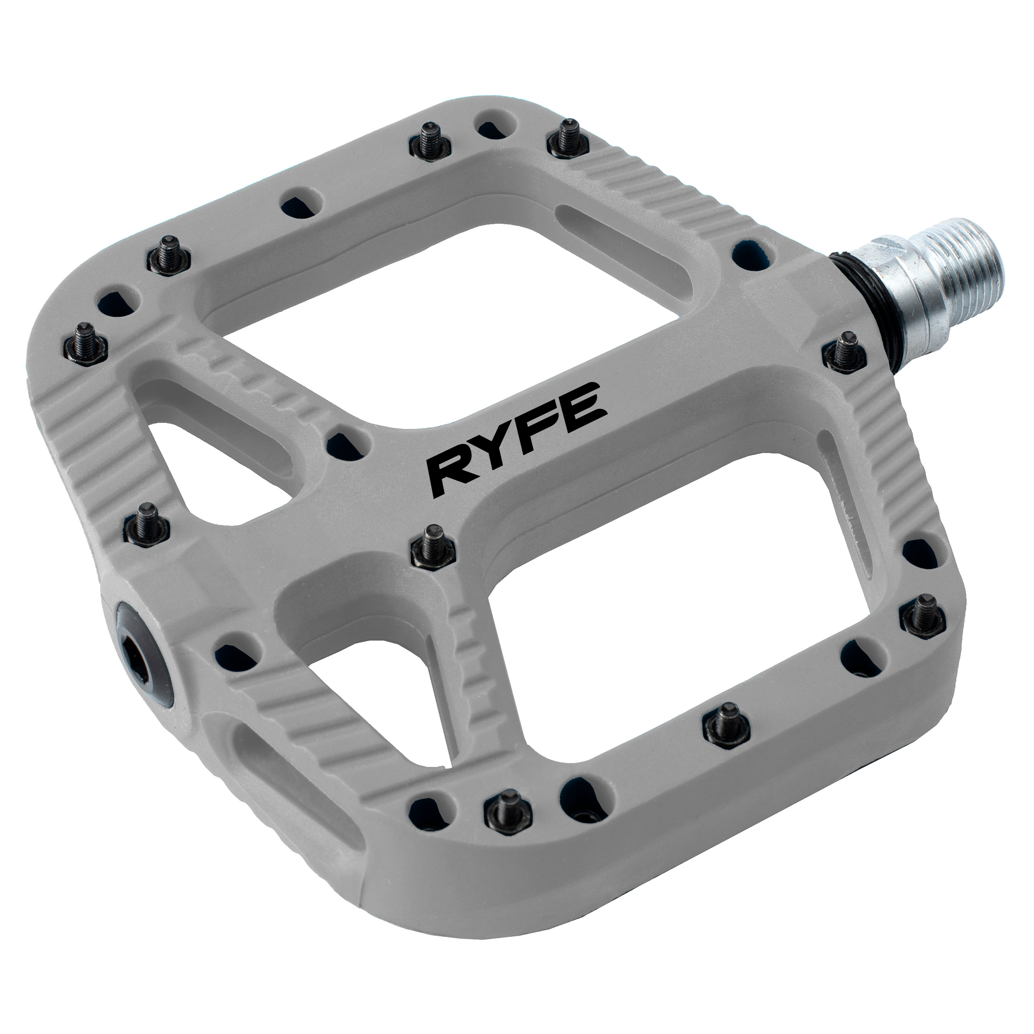 RYFE Pedals - SASQUATCH - S/Bearing - Nylon Comp Body - Grey