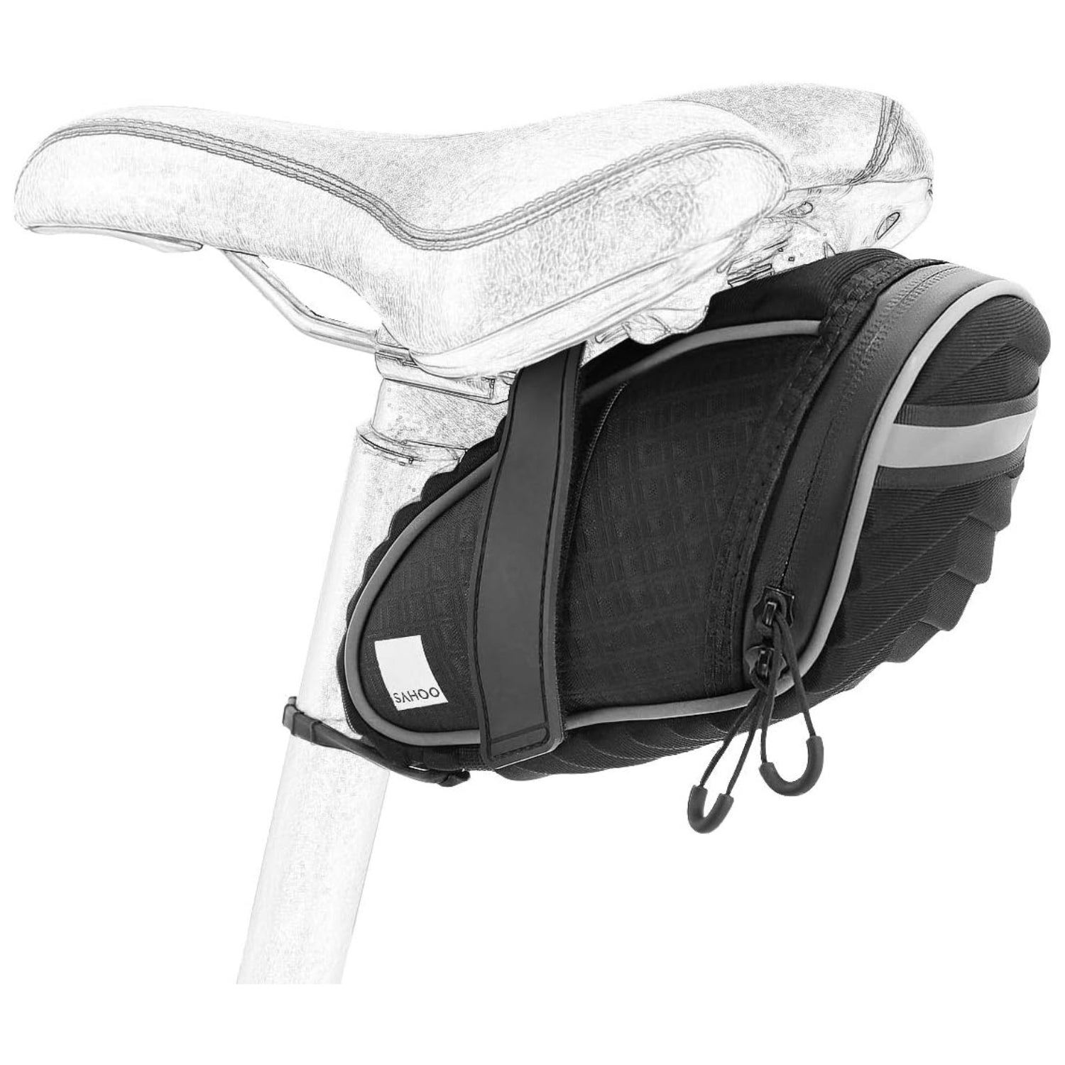 SAHOO  Saddlebag 1L 22cm x 10cm x 8cm