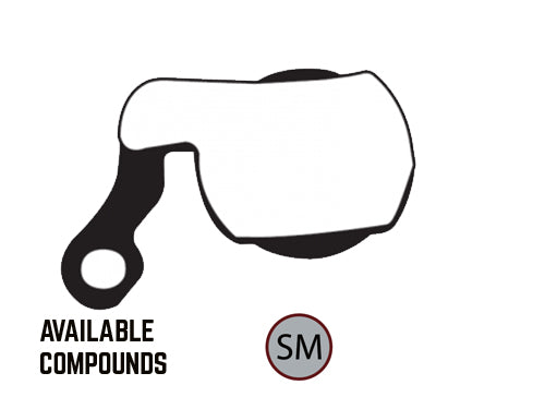 ASHIMA Disc Brake Pads - Semi Metallic Magura - Marta 2009 / Louise 2007 / Julie Hp