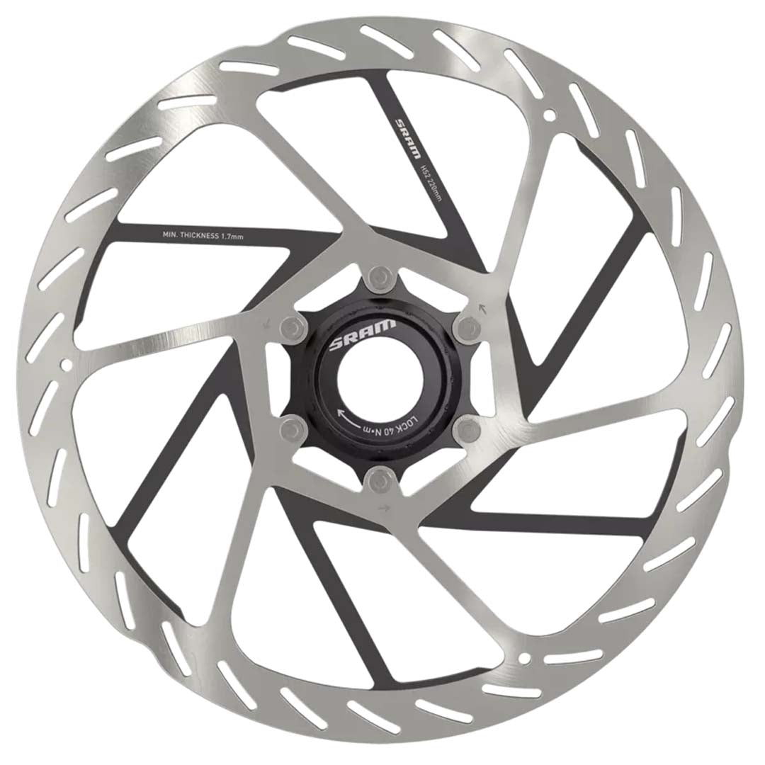 Rotor HS2 200mm CentreLock Rounded Includes Lock Ring