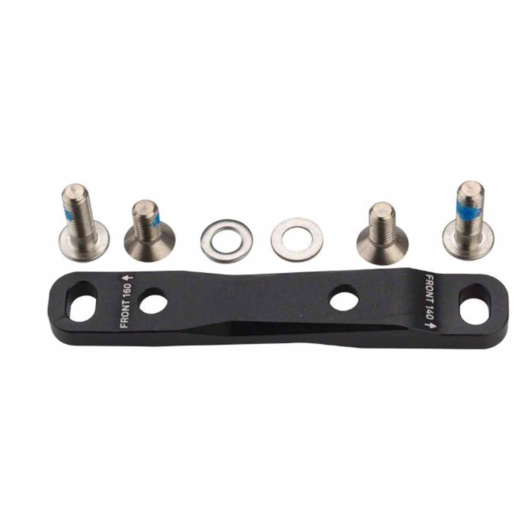Flat Mount Bracket 0F/20F Front 160/Rear 140 Incl 4 SS Bolts