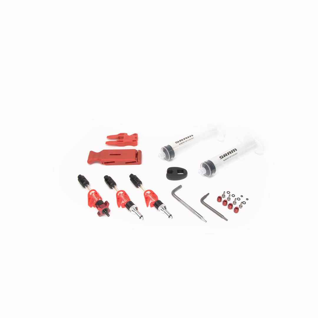 SRAM Standard No DOT Brake Bleed Kit (2 syringes/fittings, bleed, view 1