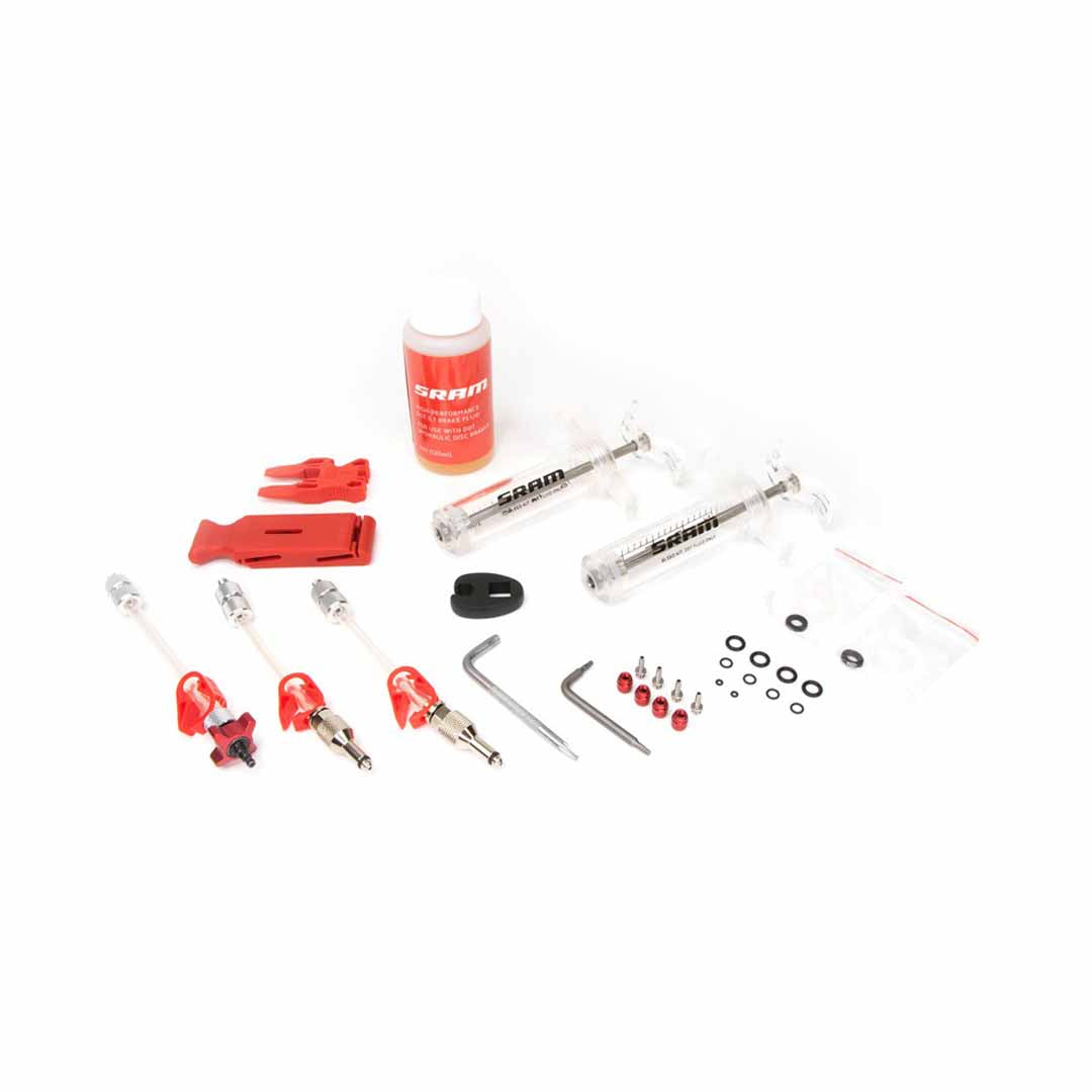 SRAM Pro DOT Brake Bleed Kit (2 syringes/fittings, bleed blocks,, view 1