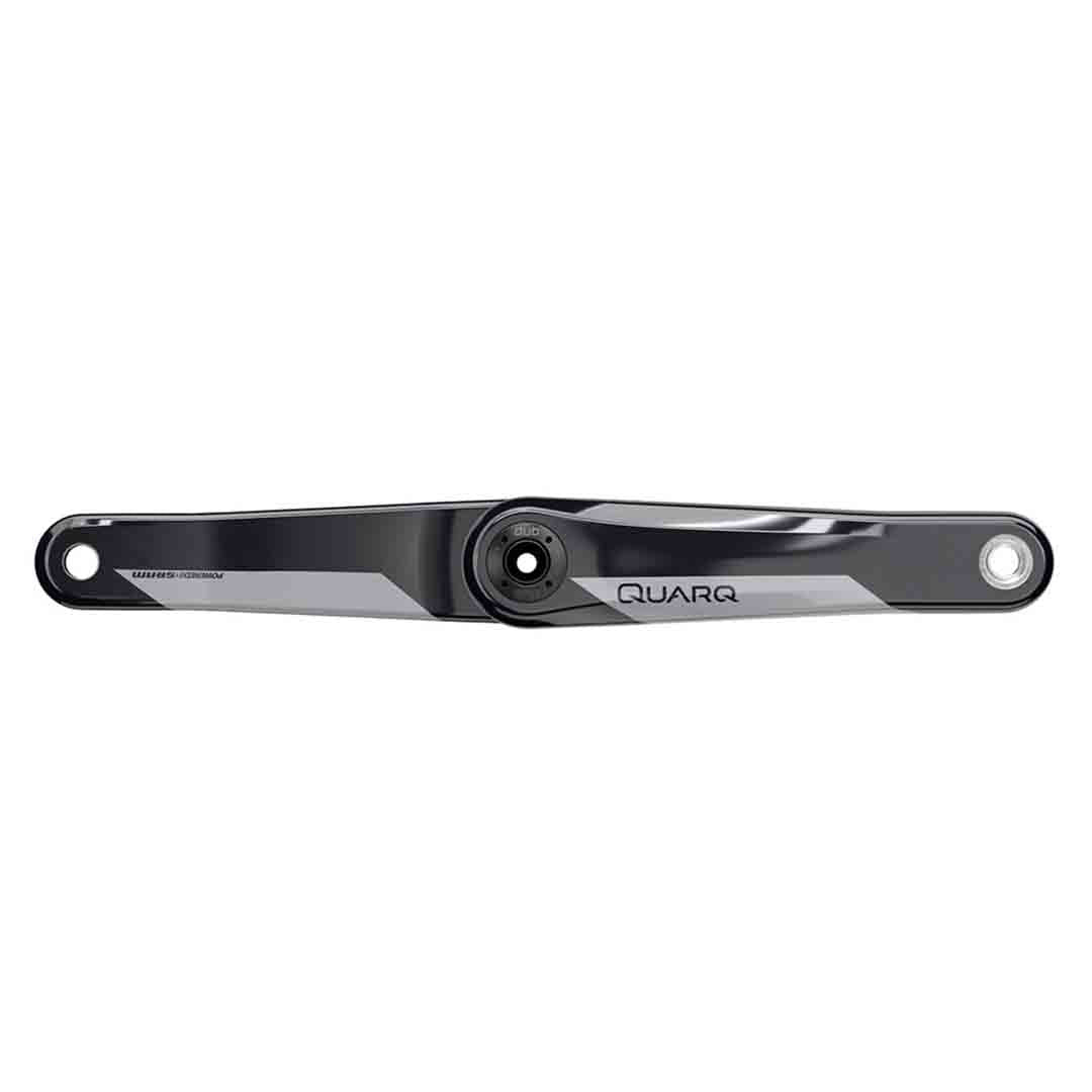 Crank Arm Assembly D2 DUB Quarq Gloss 165 (no BB/Spider/CR)