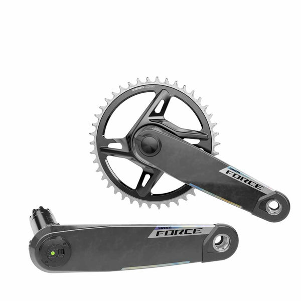 SRAM Crankset w/Power meter spindle FORCE AXS 1x XPLR DUB WIDE E1, view 1