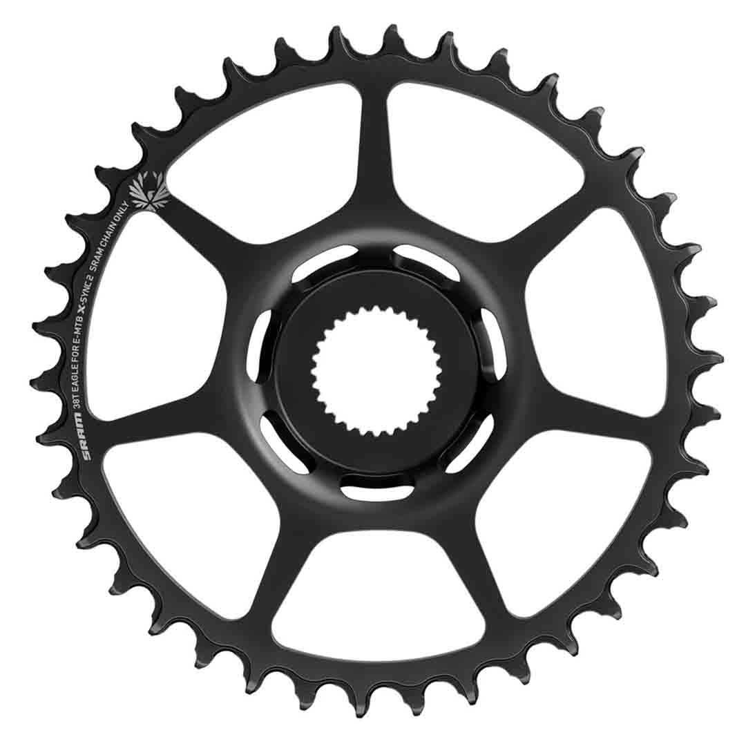 Chain Ring X-SYNC 2 Steel 38T Std Bosch Direct Mount Black