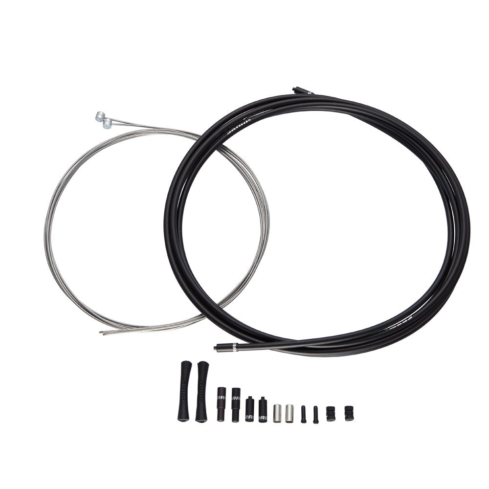 SlickWire MTB Brake CABle Kit Black 5mm (1x 1350mm, 1x 2350m