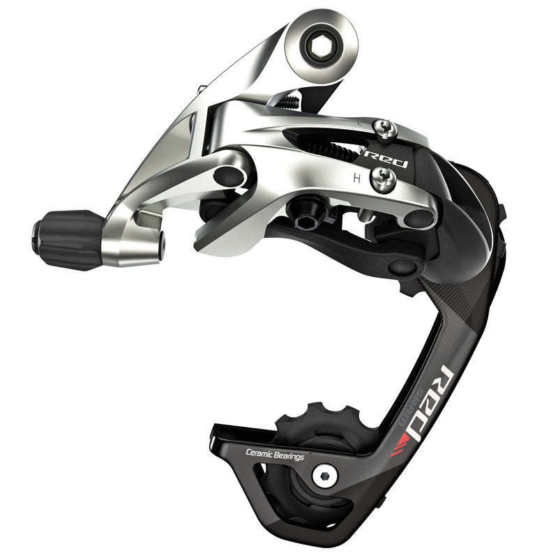 Red Rear Derailleur 11 Speed WiFLi Medium Cage C2
