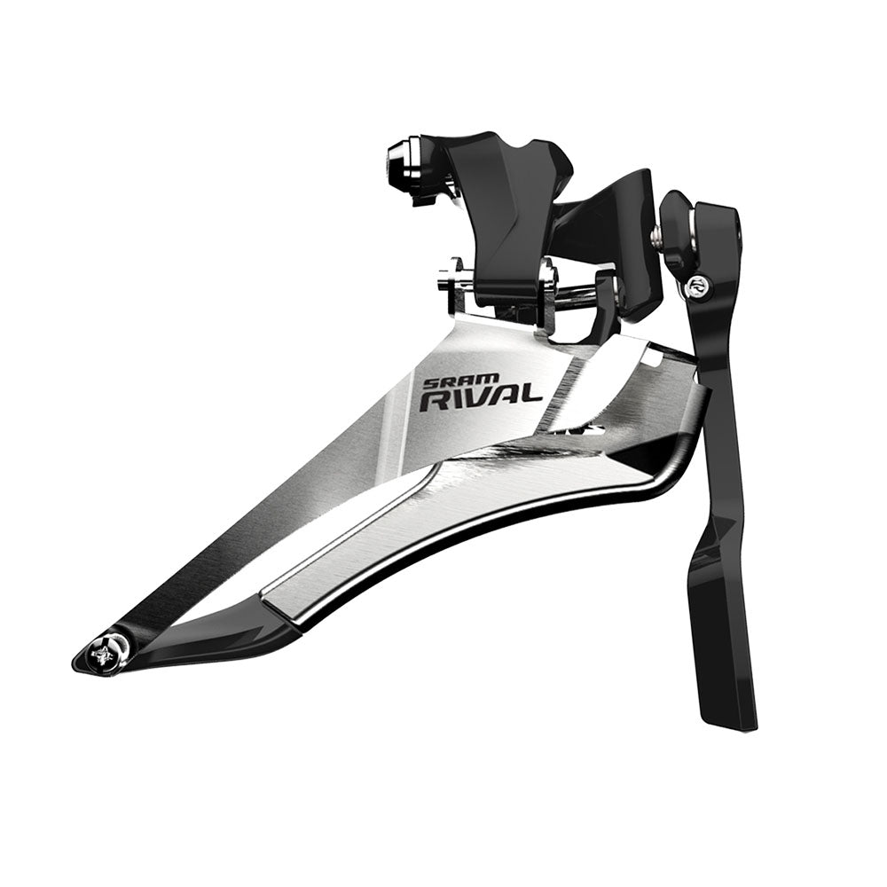 Rival 22 Yaw Front Derailleur Braze-On Chain Spotter 2x11Spd