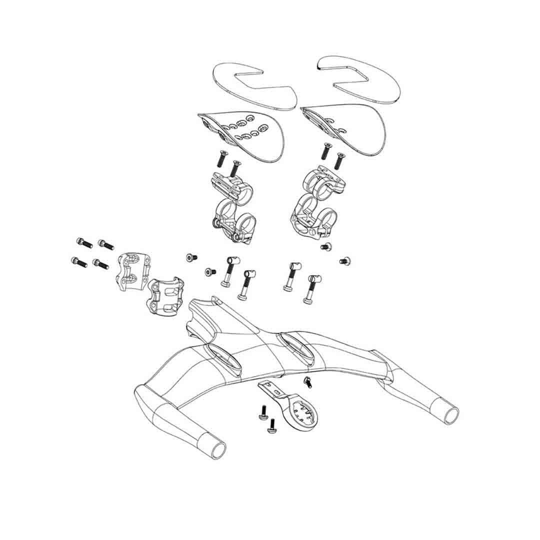 SRAM Road Handlebar End Plugs Quantity: 2