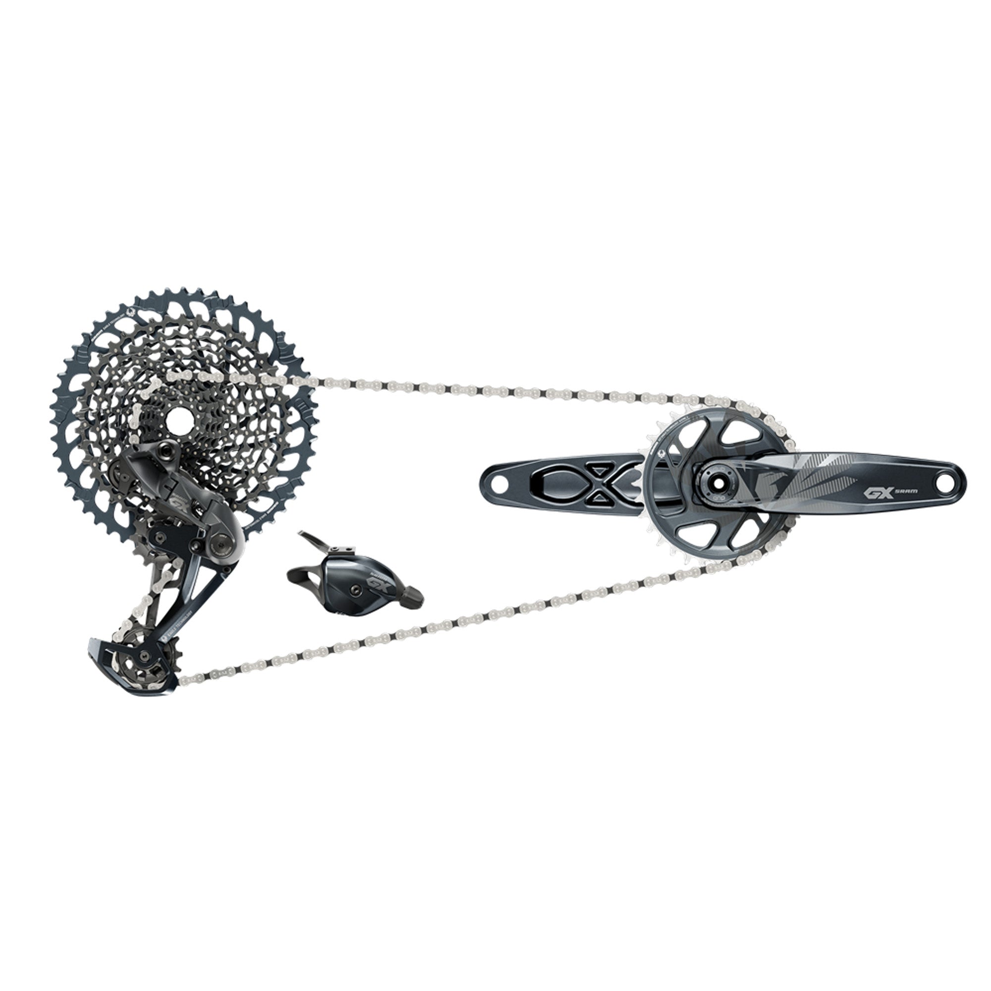 GX Eagle Lunar Mech, Trigger, DUB Boost 170, Chain, Cass 52T