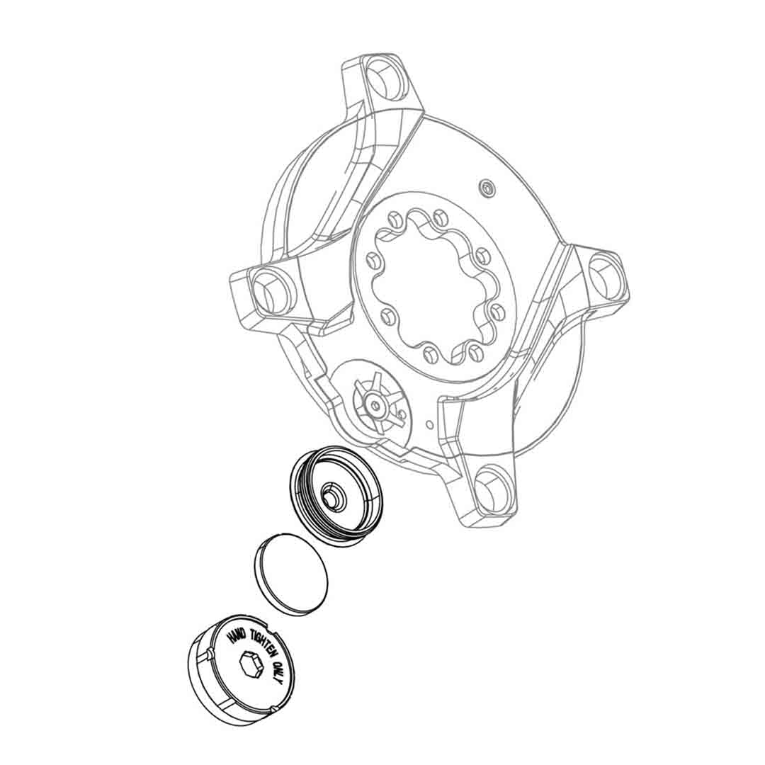 CLAMP FOR MULTICLICS, LEFT AND RIGHT, INCLUDES BOLTS (COMPAT