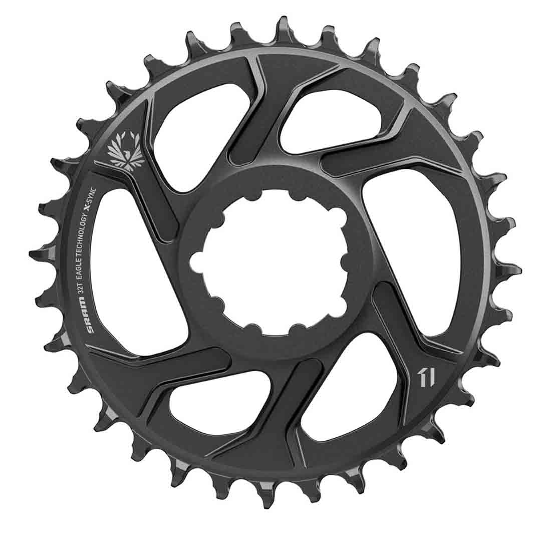 Chainring X-SYNC 2 Steel 34T Direct Mount 6mm Offset Blk