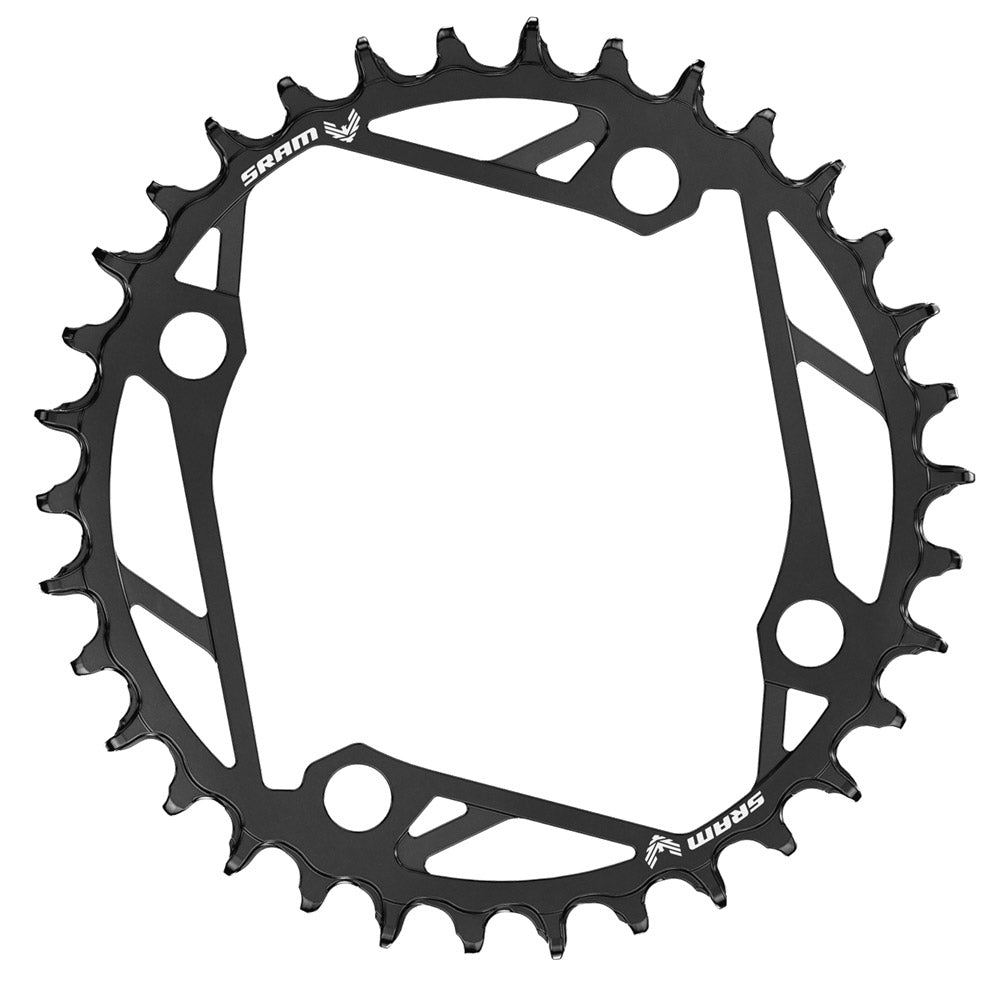 SRAM Chain Ring T-Type 34T 104 BCD Steel Black, view 1