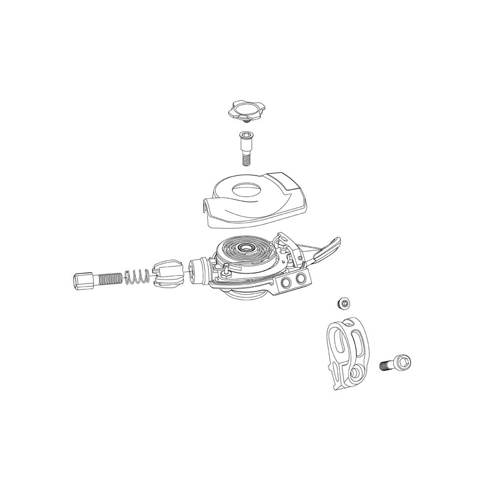 SHIFT LEVER TRIGGER COVER KIT GX EAGLE LUNAR
