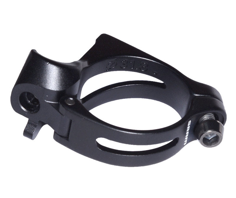 Front Mech Braze-On Adapter 31.8 With Chainspotter Stop Blk