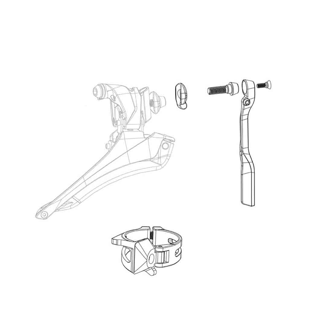 Force eTap AXS Front Derailleur Spare Parts Kit