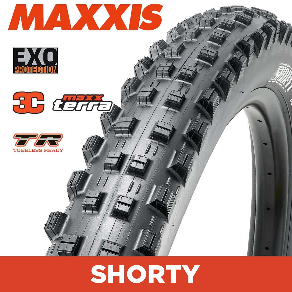 MAXXIS Shorty - 27.5 X 2.40 Folding 60TPI EXO MaxxTerra 3C TR