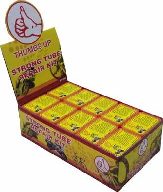 THUMPS-UP Tube Repair Kit -  Cold Patch Repair Kit - 50 PC / Box